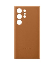 Чехол Samsung Leather Case для Samsung Galaxy S22 Ultra Brown (EF-VS908LEEGRU)