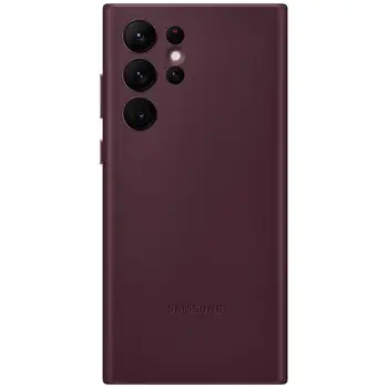 Чехол Samsung Leather Case для Samsung Galaxy S23 Ultra Dark Purple (EF-VS908LEEGRU)