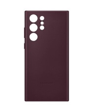 Чохол Samsung Leather Case для Samsung Galaxy S23 Ultra Dark Purple (EF-VS908LEEGRU)