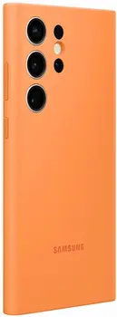 Чехол Samsung Silicone Case для Samsung Galaxy S23 Ultra Orange (EF-GS918TBEGWW)