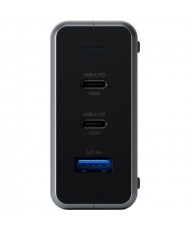 Мережевий зарядний пристрій Satechi 100W USB-C PD Compact Gan Charger (ST-TC100GM-EU)