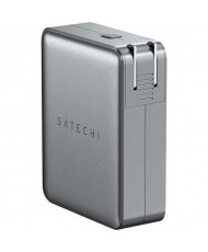  Сетевое зарядное устройство Satechi 145W USB-C 4-Port PD GaN Travel Charger Space Gray (ST-W145GTM)