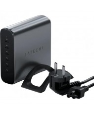 Мережевий зарядний пристрій Satechi 200W USB-C 6-Port PD GaN Charger Space Gray (ST-C200GM-EU)