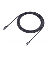 Кабель Satechi USB-C to Lightning Cable Space Gray (1.8 m) (ST-TCL18M)