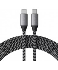 Кабель Satechi USB-C to USB-C Cable 100W 2 m Space Gray (ST-TCC2MM)