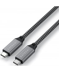 Кабель Satechi USB4 C to C Cable 100W 0.25 m Space Gray (ST-U4C25M)