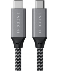 Кабель Satechi USB4 C to C Cable 100W 0.8 m Space Gray (ST-U4C80M)