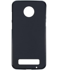 Чехол Silicone Case для Motorola Z3 Black