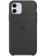 Чехол Silicone Case для iPhone 11 Black