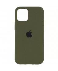 Чохол Silicone Case для iPhone 13 Pro Dark Olive