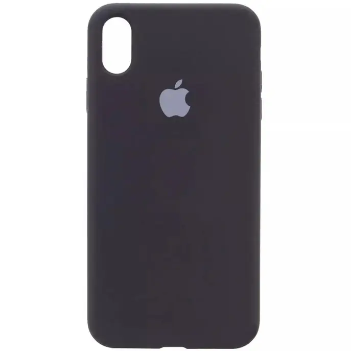 Чехол Silicone Case для iPhone XR Black