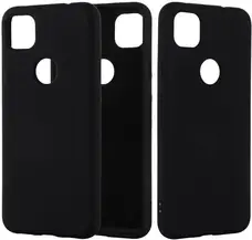 Чехол Silicone Case для Google Pixel 4a 5G Black