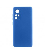 Чехол Silicone Case для Xiaomi 12/12S Blue