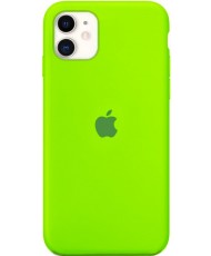 Чехол Silicone Case для iPhone 11 Lime Green