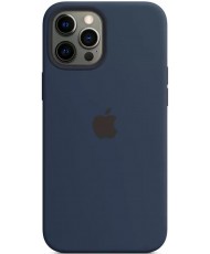 Чехол Silicone Case для iPhone 12 Pro Max Deep Navy