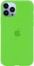 Чохол Silicone Case для iPhone 13 Pro Max Lime Green