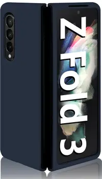 Чохол Silicone Cover Case Samsung Galaxy Z Fold3 5G Dark Blue