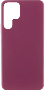 Чохол Silicone Cover Lakshmi (AAA) для Samsung Galaxy S22 Ultra Plum