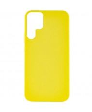 Чехол Silicone Cover Lakshmi (AAA) для Samsung Galaxy S22 Ultra Yellow