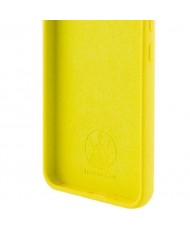 Чохол Silicone Cover Lakshmi (AAA) для Samsung Galaxy S22 Ultra Yellow