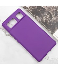 Чохол Silicone Cover Lakshmi (A) для Google Pixel 6 Purple