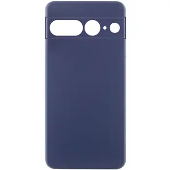 Чохол Silicone Cover Lakshmi Full Camera (AAA) для Google Pixel 7 Pro Midnight Blue