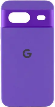 Чохол Silicone Cover Lakshmi Full Camera (AAA) with Logo для Google Pixel 8a Amethyst
