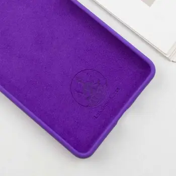 Чохол Silicone Cover Lakshmi Full Camera (AAA) with Logo для Google Pixel 8a Amethyst