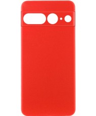 Чохол Silicone Cover Lakshmi Full Camera (AAA) для Google Pixel 7 Pro Red