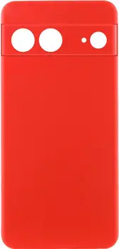 Чохол Silicone Cover Lakshmi Full Camera (AAA) для Google Pixel 7 Red