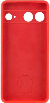 Чохол Silicone Cover Lakshmi Full Camera (AAA) для Google Pixel 7 Red