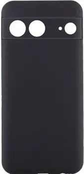 Чохол Silicone Cover Lakshmi Full Camera (AAA) для Google Pixel 7a Black