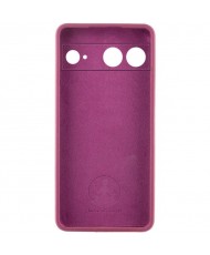 Чехол Silicone Cover Lakshmi Full Camera (AAA) для Google Pixel 7a Plum