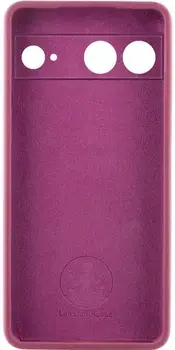 Чохол Silicone Cover Lakshmi Full Camera (AAA) для Google Pixel 7a Plum
