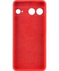 Чохол Silicone Cover Lakshmi Full Camera (AAA) для Google Pixel 7a Red