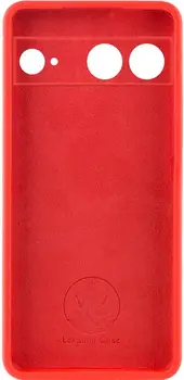 Чохол Silicone Cover Lakshmi Full Camera (AAA) для Google Pixel 7a Red