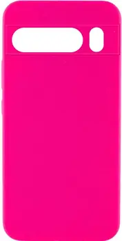 Чехол Silicone Cover Lakshmi Full Camera (AAA) для Google Pixel 8 Pro Barbie Pink