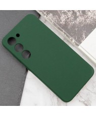 Чохол Silicone Cover Lakshmi Full Camera (AAA) для Samsung Galaxy S24+ Cyprus Green