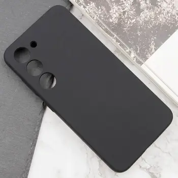 Чохол Silicone Cover Lakshmi Full Camera (AAA) для Samsung Galaxy S24 Plus Black