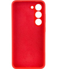 Чохол Silicone Cover Lakshmi Full Camera (AAA) для Samsung Galaxy S24 Red