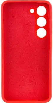 Чохол Silicone Cover Lakshmi Full Camera (AAA) для Samsung Galaxy S24 Plus Red
