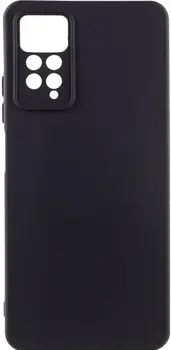 Чехол Silicone Cover Lakshmi Full Camera (AAA) для Xiaomi Redmi Note 11 Pro 4G/5G / 12 Pro 4G Black
