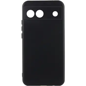 Чехол Silicone Cover Lakshmi Full Camera (A) для Google Pixel 6a Black