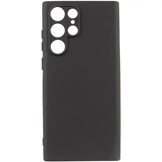 Чохол Silicone Cover Lakshmi Full Camera (A) для Samsung Galaxy S24 Ultra Black