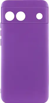 Чехол Silicone Cover Lakshmi Full Camera (A) для Google Pixel 6a Purple