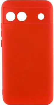 Чехол Silicone Cover Lakshmi Full Camera (A) для Google Pixel 6a Red
