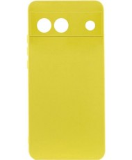 Чохол Silicone Cover Lakshmi Full Camera (A) для Google Pixel 6a Yellow