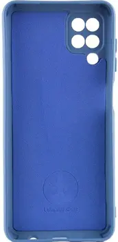 Чехол Silicone Cover Lakshmi Full Camera (A) для Samsung Galaxy A12 / M12 Navy Blue