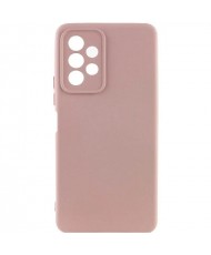 Чехол Silicone Cover Lakshmi Full Camera (A) для Samsung Galaxy A32 4G Pink Sand