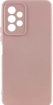 Чехол Silicone Cover Lakshmi Full Camera (A) для Samsung Galaxy A32 4G Pink Sand